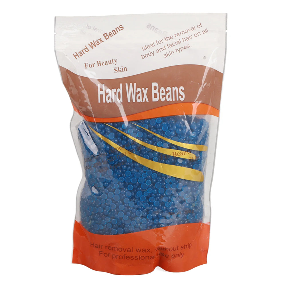 Stripless hard wax beans texture for painless at-home hair removal
