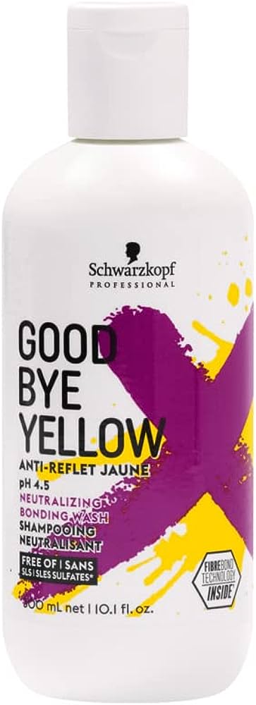 Schwarzkopf Goodbye Yellow Neutralizing Shampoo Purple Shampoo