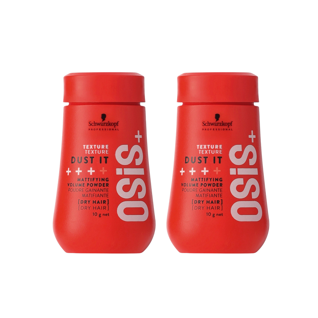 Schwarzkopf OSIS+ Dust It Mattifying Volume Powder 10g for instant root lift and textured hair styling
