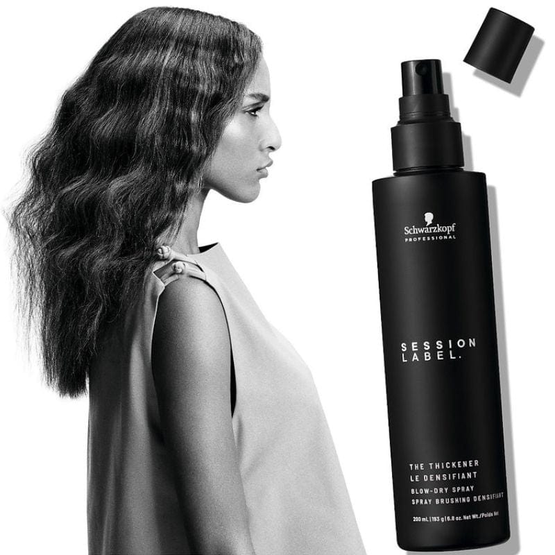 Schwarzkopf Session Label The Thickener spray for boosting hair volume and thickness