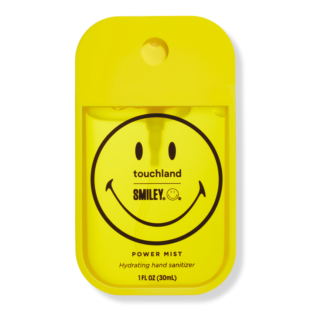 Touchland Power Mist Hydrating Hand Sanitizer x Smiley